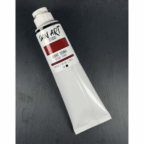 Dan Art Akryl maling Brændt sienne 120ml